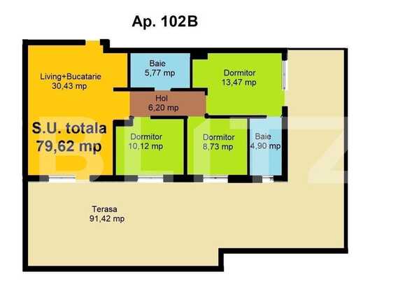 Apartament de vânzare 4 camere Manastur - 64319AV | BLITZ Cluj-Napoca | Poza11