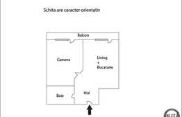 Vanzare 2 camere, 30 mp utili, semifinisat, imobil nou, la 5 minute de Gara!