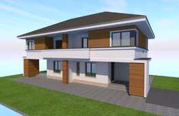 De vanzare casa tip duplex,110mp, 290 mp teren, acces facil