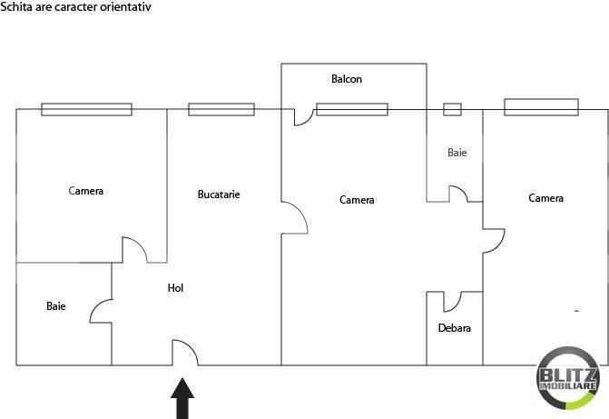 Apartament de vânzare 3 camere Gheorgheni - 6449AV | BLITZ Cluj-Napoca | Poza12