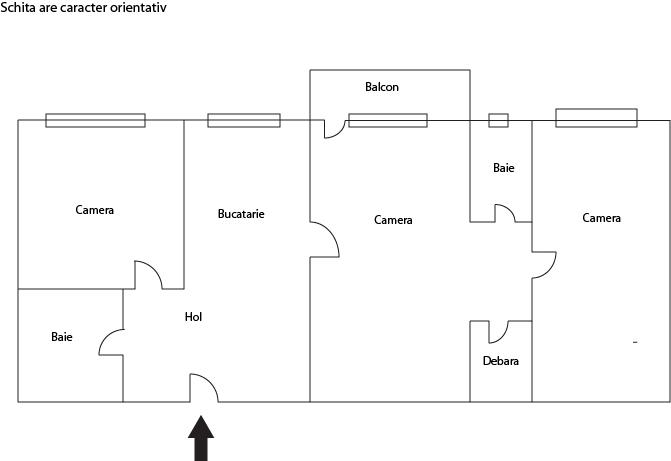 Apartament de vânzare 3 camere Gheorgheni - 6449AV | BLITZ Cluj-Napoca | Poza1