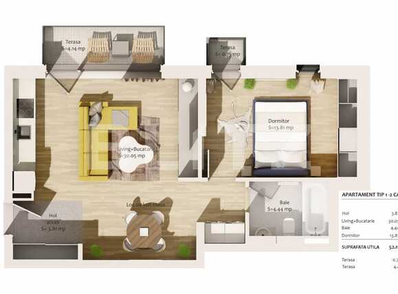 Apartament de vânzare 2 camere Semicentral - 64495AV | BLITZ Cluj-Napoca | Poza5