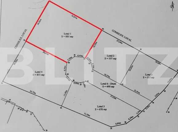 Teren de vânzare Exterior Est - 64557TV | BLITZ Brașov | Poza1