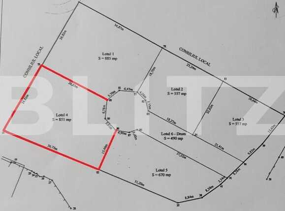 Teren de vânzare Exterior Est - 64558TV | BLITZ Brașov | Poza1