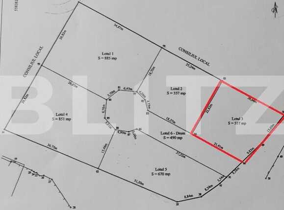 Teren de vânzare Exterior Est - 64559TV | BLITZ Brașov | Poza1