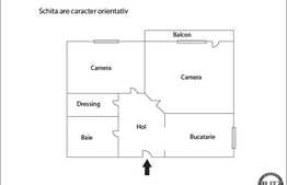 Vanzare 2 camere, 53 mp, decomandat, la 3 minute de Iulius Mall, imobil NOU