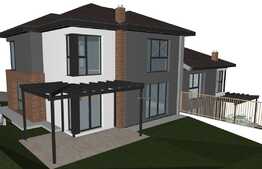 Exclusiv! Casa 180 mp, 265 mp teren, expunere estica si panorama spre oras! Ansamblu rezidential