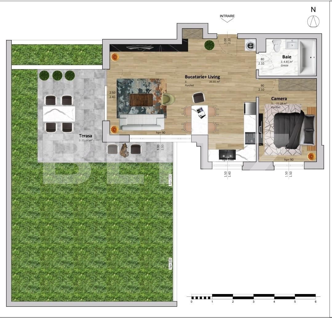 Apartament de vânzare 2 camere Floreşti - 64833AV | BLITZ Cluj-Napoca | Poza1