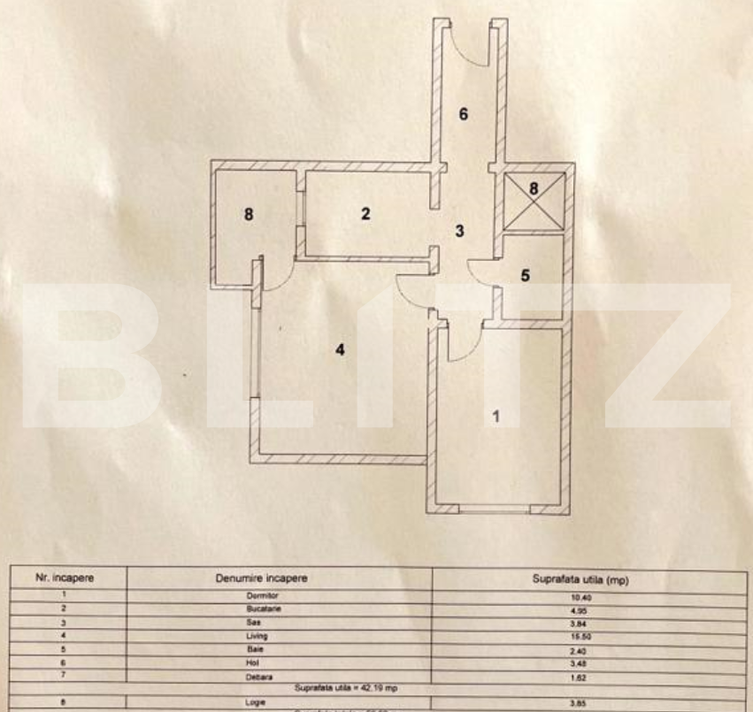 Apartament de vânzare 2 camere Manastur - 64966AV | BLITZ Cluj-Napoca | Poza1