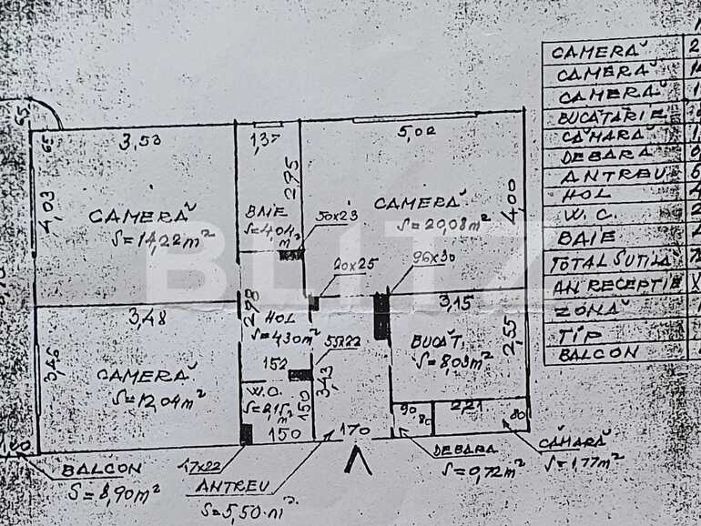 Apartament de vânzare 3 camere Manastur - 64985AV | BLITZ Cluj-Napoca | Poza1