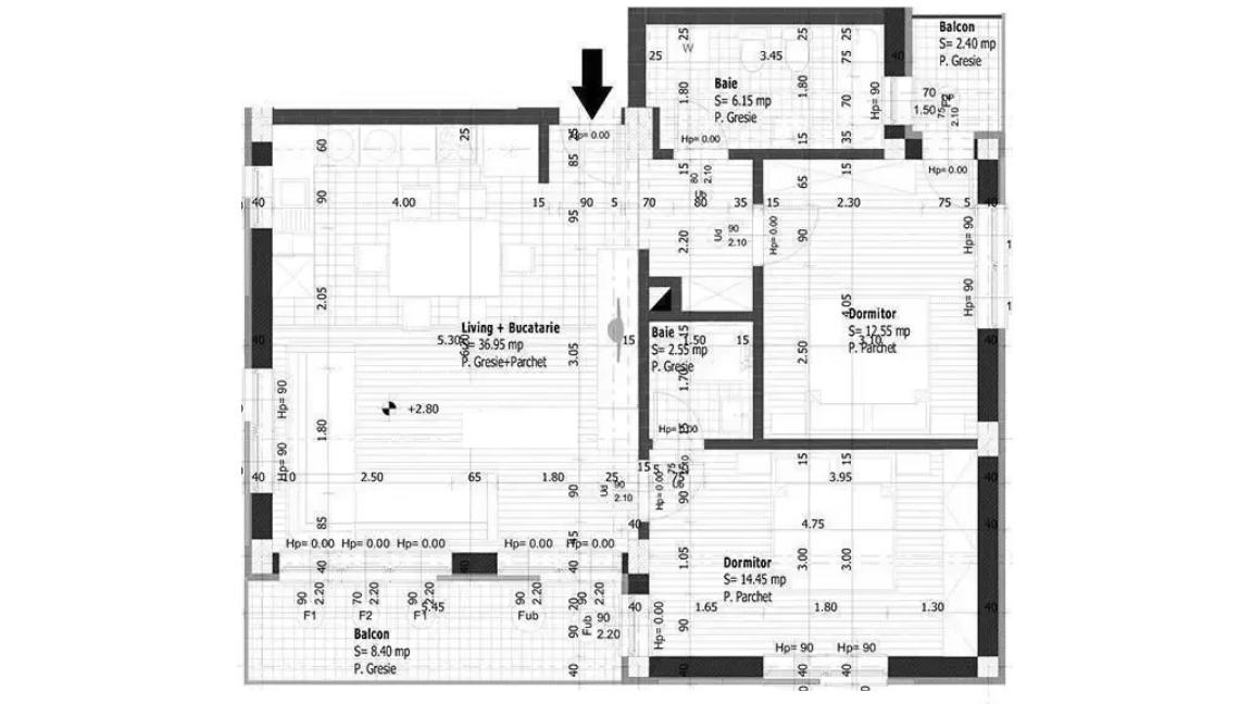 Apartament de vânzare 3 camere Bună Ziua - 65016AV | BLITZ Cluj-Napoca | Poza1