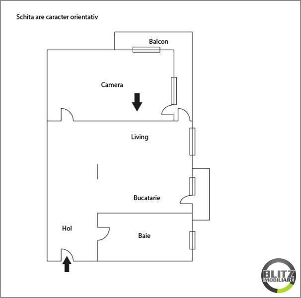 Apartament de vânzare 2 camere Floreşti - 6502AV | BLITZ Cluj-Napoca | Poza1