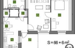 Apartament 2 camere, 66 mp, cu boxa la subsol, zona strazii Horea!