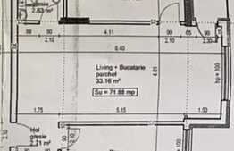 Apartament 3 camere, bloc nou, semifinisat, zona BMW