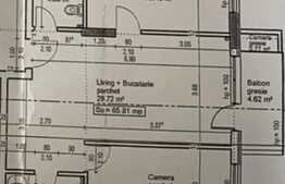 Apartament 3 camere, bloc nou, semifinisat, zona BMW