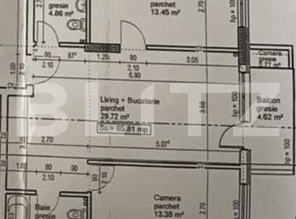 Apartament de vânzare 3 camere Manastur - 65158AV | BLITZ Cluj-Napoca | Poza1