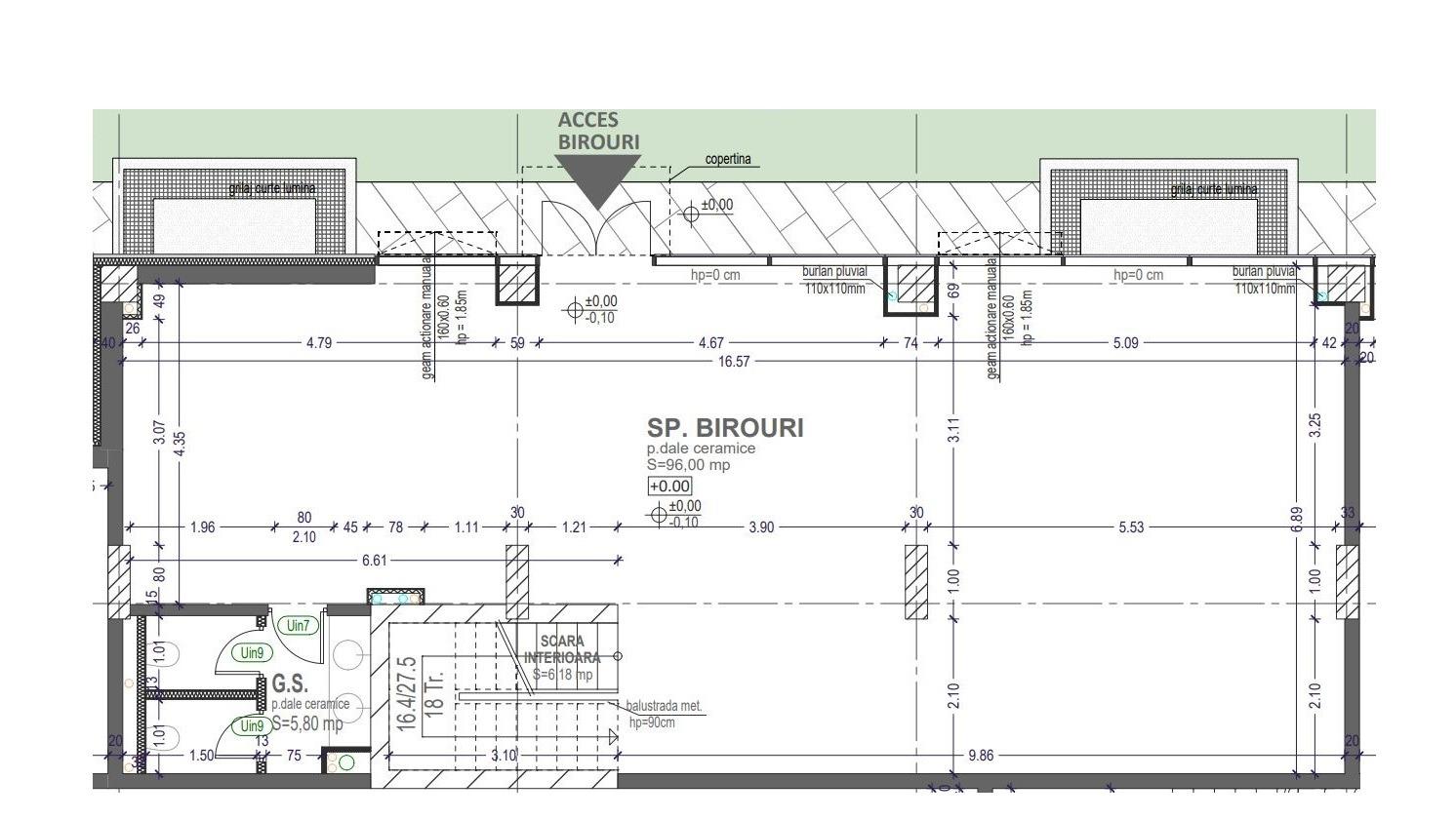 Spațiu birouri de închiriat Marasti - 65235SIB | BLITZ Cluj-Napoca | Poza2