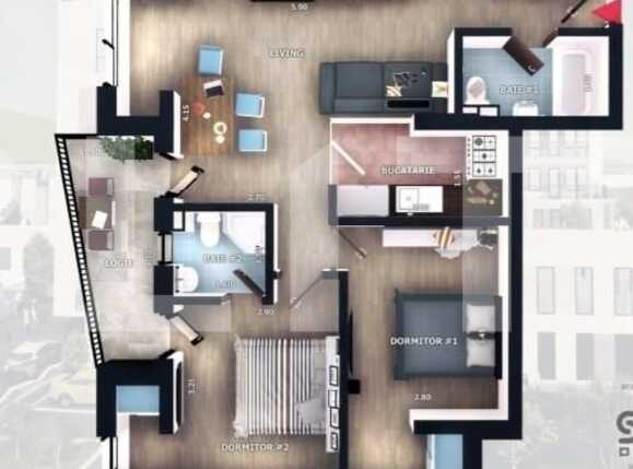 Apartament de vânzare 3 camere Floreşti - 65250AV | BLITZ Cluj-Napoca | Poza7