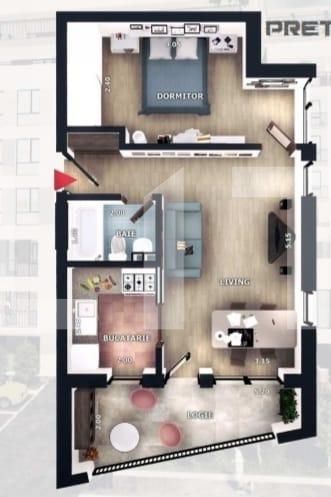 Apartament de vânzare 2 camere Floreşti - 65255AV | BLITZ Cluj-Napoca | Poza7