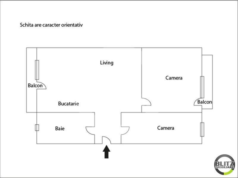 Apartament de vânzare 3 camere Floreşti - 653AV | BLITZ Cluj-Napoca | Poza1