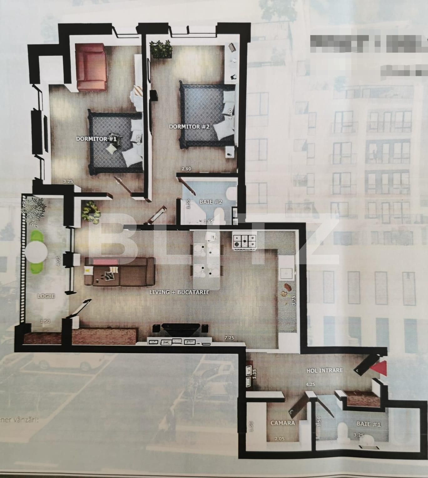 Apartament de vânzare 3 camere Floreşti - 65356AV | BLITZ Cluj-Napoca | Poza7