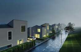 Casa cuplata moderna DEZMIR ,114 mp utili ,teren 250 mp cu panorama Deosebita in ansamblu de case Premium