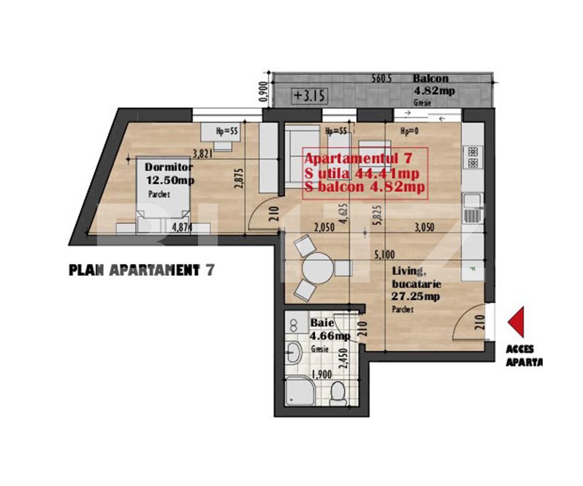 Apartament de vânzare 2 camere Iris - 65412AV | BLITZ Cluj-Napoca | Poza1