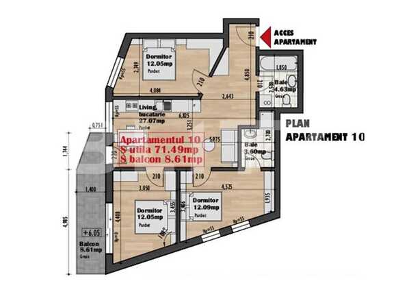 Apartament de vânzare 4 camere Iris - 65421AV | BLITZ Cluj-Napoca | Poza8