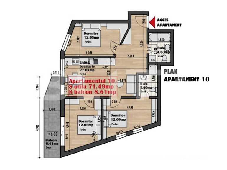 Apartament de vânzare 4 camere Iris - 65421AV | BLITZ Cluj-Napoca | Poza1