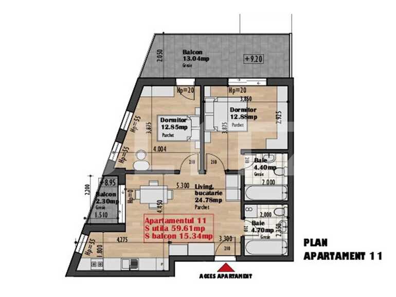 Apartament de vânzare 3 camere Iris - 65422AV | BLITZ Cluj-Napoca | Poza1