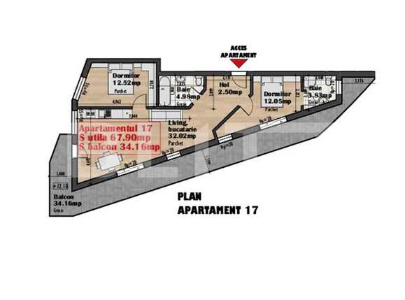 Apartament de vânzare 3 camere Iris - 65467AV | BLITZ Cluj-Napoca | Poza1