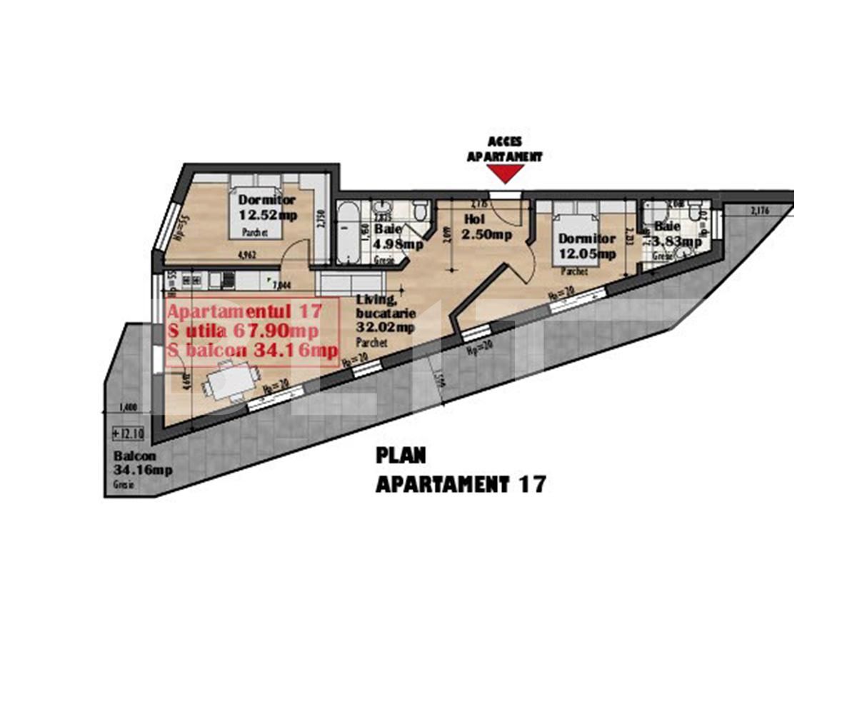 Apartament de vânzare 3 camere Iris - 65467AV | BLITZ Cluj-Napoca | Poza1