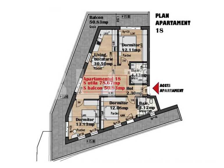 Apartament de vânzare 4 camere Iris - 65471AV | BLITZ Cluj-Napoca | Poza1