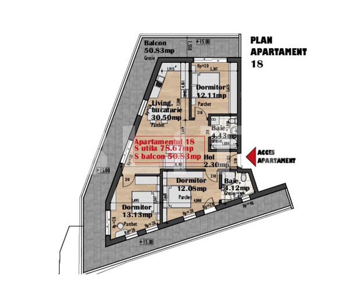 Apartament de vânzare 4 camere Iris - 65471AV | BLITZ Cluj-Napoca | Poza1