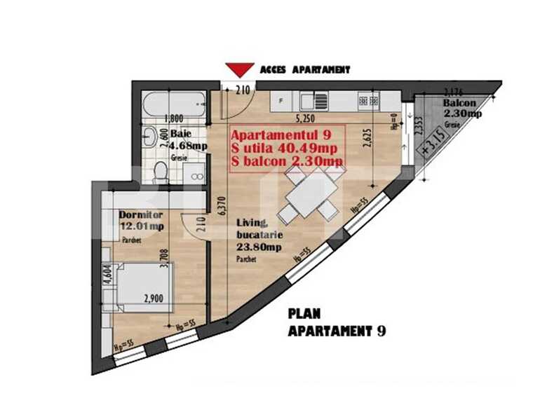 Apartament de vânzare 2 camere Iris - 65479AV | BLITZ Cluj-Napoca | Poza1