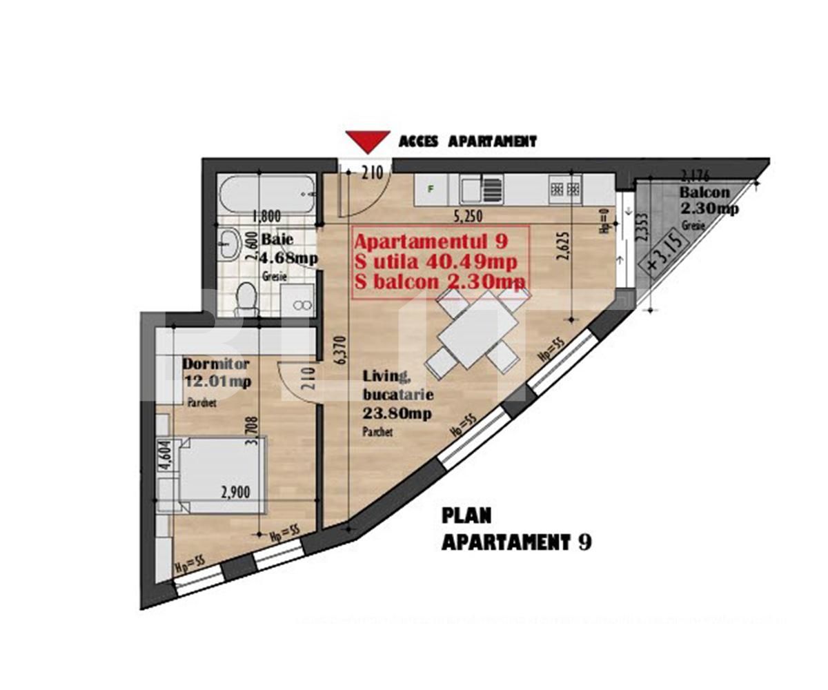 Apartament de vânzare 2 camere Iris - 65479AV | BLITZ Cluj-Napoca | Poza1