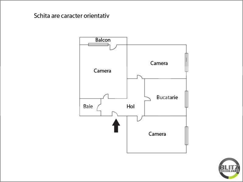 Apartament de vânzare 3 camere Dambul Rotund - 6552AV | BLITZ Cluj-Napoca | Poza10
