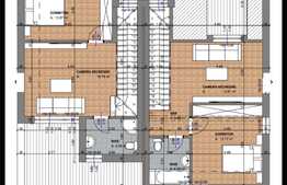 Duplex semifinisat 148 mp utili, 225 mp teren
