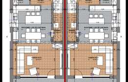 Duplex semifinisat 148 mp utili, 225 mp teren