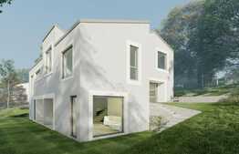 Exclusiv ! Casa cuplata 114 mp utili, 250mp teren, panorama intr un  ansamblu de case premium