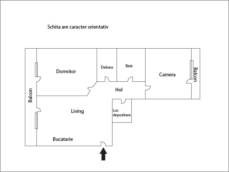 Apartament de vânzare 3 camere Floreşti - 6562AV | BLITZ Cluj-Napoca | Poza1