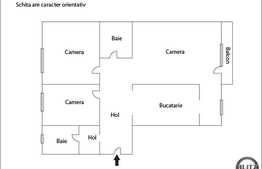 Apartament 3 camere de vanzare, 105 mp utili, zona Calea Manastur