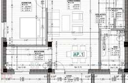 Apartament 2 camere, 52 mp, semifinisat, zona Cetatii!