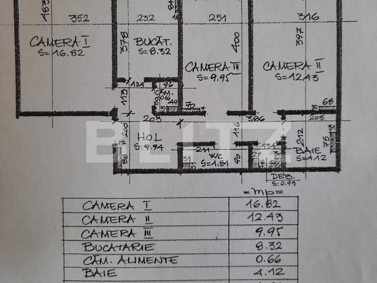 Apartament de vânzare 3 camere Zorilor - 65791AV | BLITZ Cluj-Napoca | Poza1