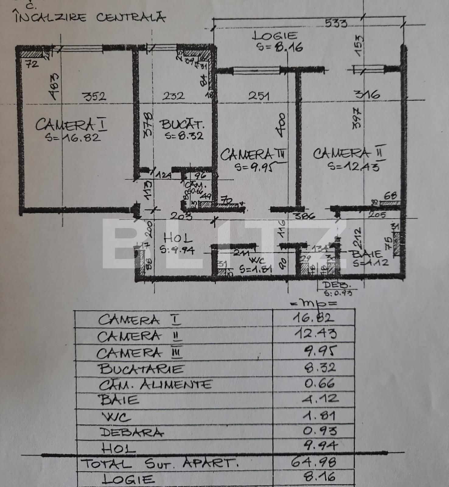Apartament de vânzare 3 camere Zorilor - 65791AV | BLITZ Cluj-Napoca | Poza1