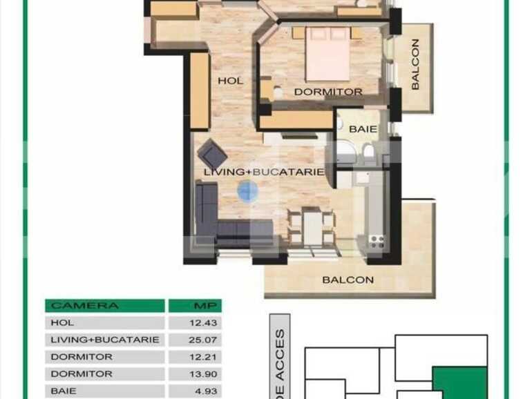 Apartament de vânzare 3 camere Floreşti - 65838AV | BLITZ Cluj-Napoca | Poza1