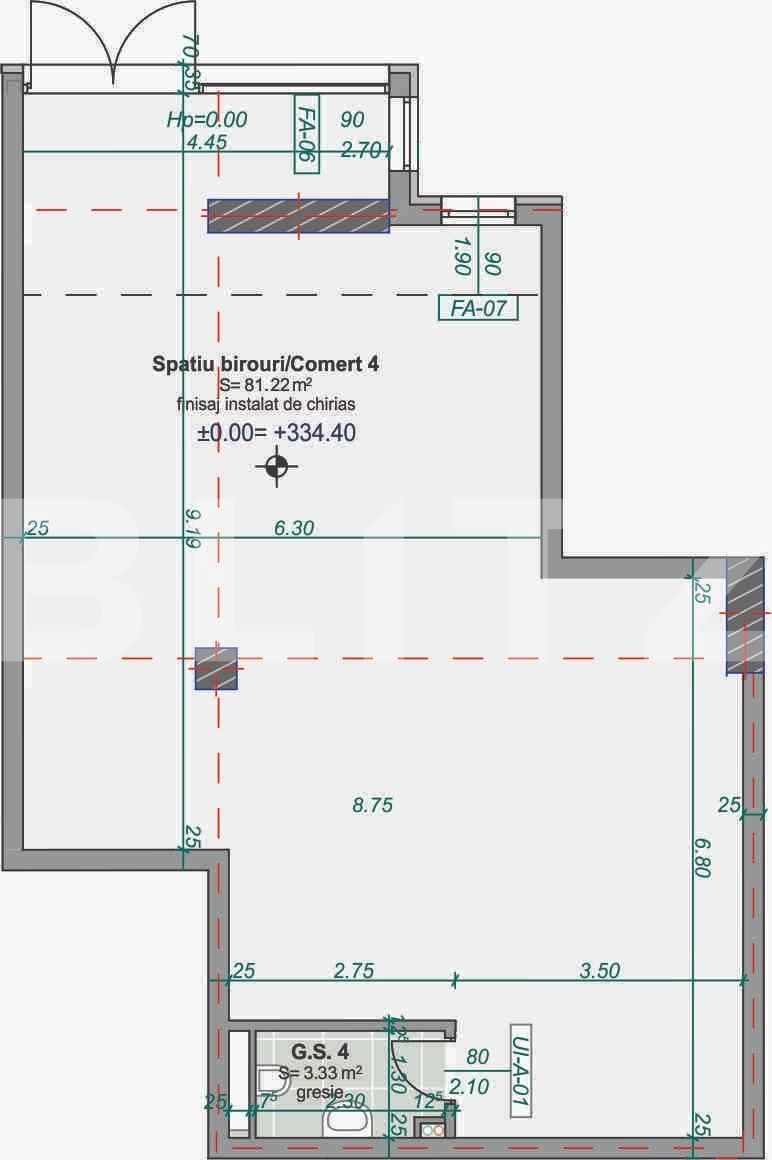 Spațiu comercial de închiriat Semicentral - 65871SIC | BLITZ Cluj-Napoca | Poza2