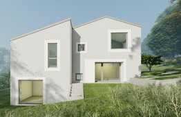 Casa cuplata,110 mp utili, 250 mp teren, panorama, ansamblu de case premium