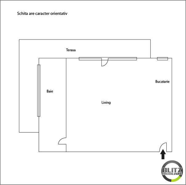 Garsonieră de vânzare Dambul Rotund - 66AV | BLITZ Cluj-Napoca | Poza1