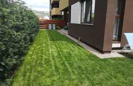 Apartament la cheie cu gradina de 100mp, 77mp, 3 camere semidecomandate! Zona Terra